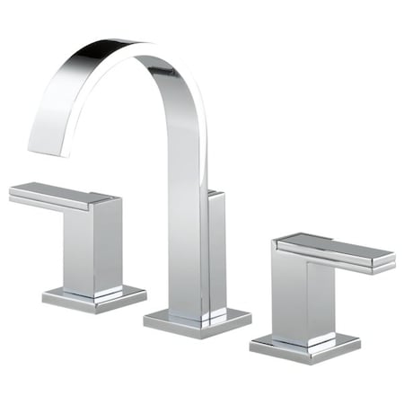 Brizo Siderna Widespread Lavatory Faucet - Less Handles 65380LF-PCLHP